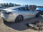 2016 Tesla Model S Серебряный vin: 5YJSA1E21GF159451