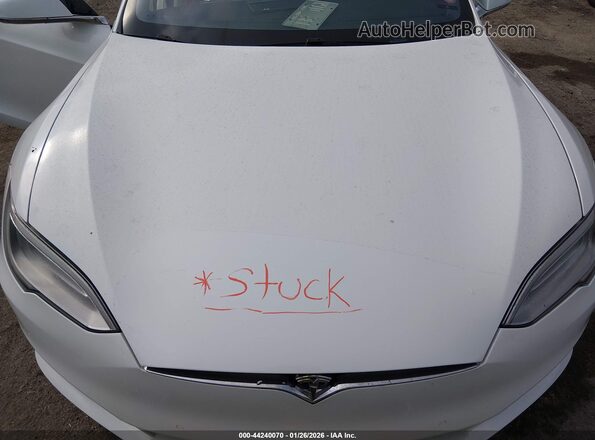5YJSA1E23JF281395 2018 TESLA MODEL S Белый Вид сзади