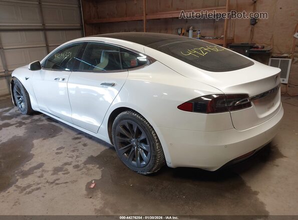 5YJSA1E23LF354901 2020 TESLA MODEL S White Trasero izquierdo