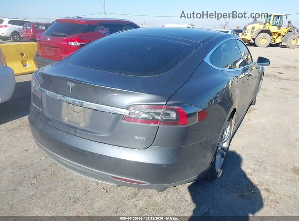 5YJSA1E25GF124167 2016 TESLA MODEL S Синий Задняя правая четверть