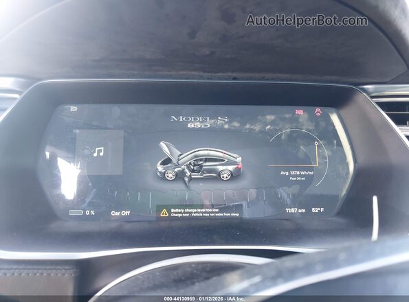 5YJSA1E25GF124167 2016 TESLA MODEL S Синий 
