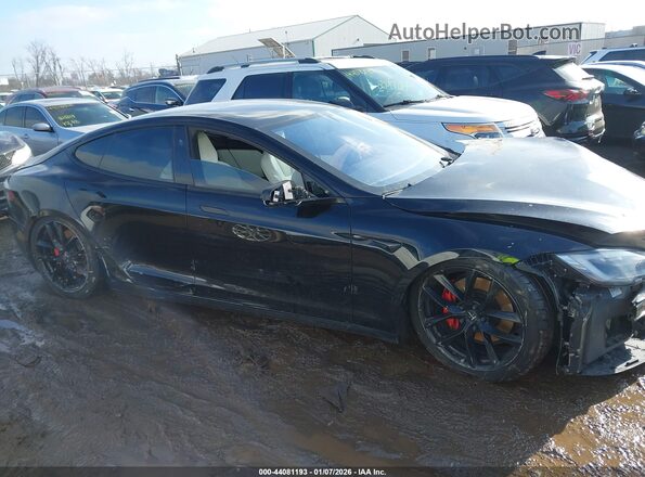 5YJSA1E43KF340710 2019 TESLA MODEL S Черный Панорамный вид салона 360°