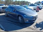 2021 Tesla Model S Performance Dual Motor All-wheel Drive Gray vin: 5YJSA1E44MF427888