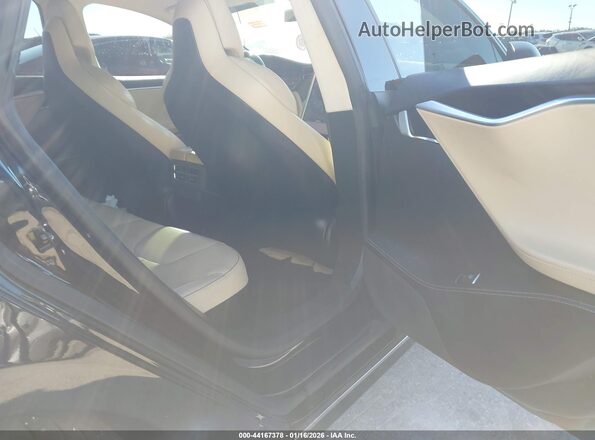 5YJSA1E46GF168194 2016 TESLA MODEL S Черный Вид наклейки с VIN-кодом