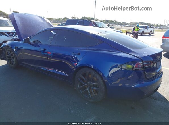 5YJSA1E53RF533457 2024 TESLA MODEL S Blue Tył lewy