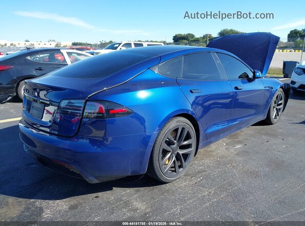 5YJSA1E53RF533457 2024 TESLA MODEL S Blue Tył prawy