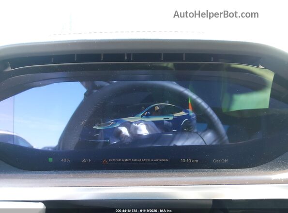 5YJSA1E53RF533457 2024 TESLA MODEL S Blue Widok tylnych siedzeń