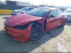 2021 Tesla Model S Long Range Dual Motor All-wheel Drive Красный vin: 5YJSA1E54MF428807