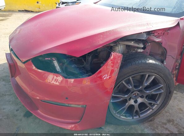 5YJSA1E54MF428807 2021 TESLA MODEL S Красный Вид спереди