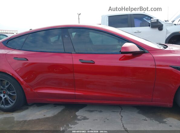 5YJSA1E56RF532528 2024 TESLA MODEL S Red Vista del cuadro de instrumentos