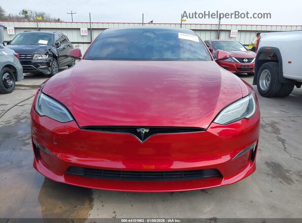 5YJSA1E56RF532528 2024 TESLA MODEL S Red Vista del salpicadero