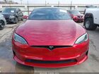 2024 Tesla Model S Long Range Red vin: 5YJSA1E56RF532528