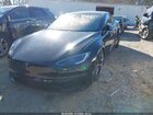 2022 Tesla Model S Dual Motor All-wheel Drive Black vin: 5YJSA1E57NF486153