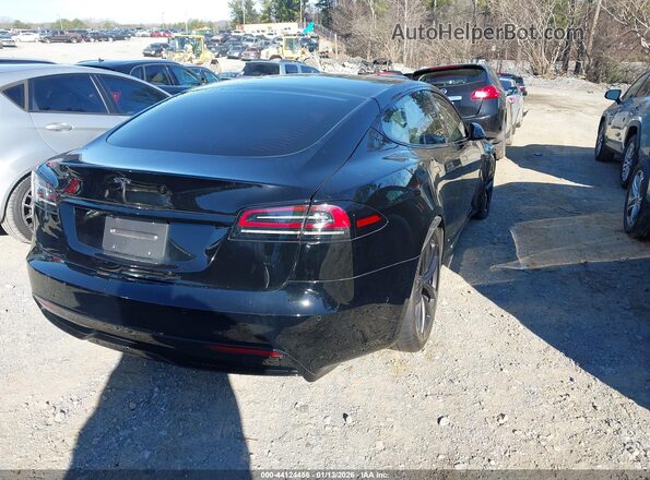 5YJSA1E57NF486153 2022 TESLA MODEL S Black Trasero derecho