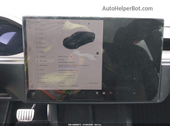 5YJSA1E5XRF536646 2024 TESLA MODEL S Черный Вид задних сидений