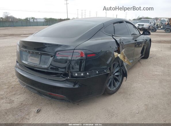5YJSA1E5XRF536646 2024 TESLA MODEL S Черный Задняя правая четверть