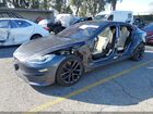 2021 Tesla Model S Plaid Tri Motor All-wheel Drive Серый vin: 5YJSA1E62MF452564