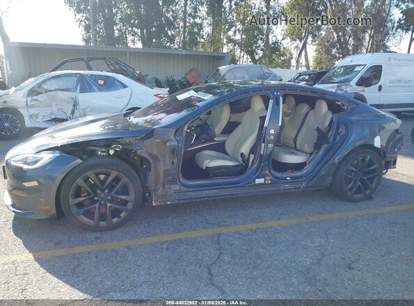 5YJSA1E62MF452564 2021 TESLA MODEL S Серый 