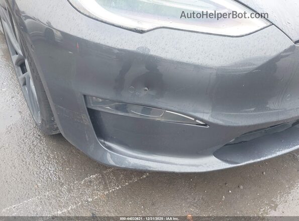 5YJSA1E64MF431084 2021 TESLA MODEL S Серый Вид спереди
