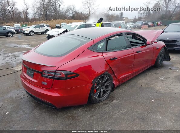 5YJSA1E69SF547975 2025 TESLA MODEL S Red Tył prawy