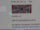 2025 Tesla Model S Plaid Red vin: 5YJSA1E69SF547975
