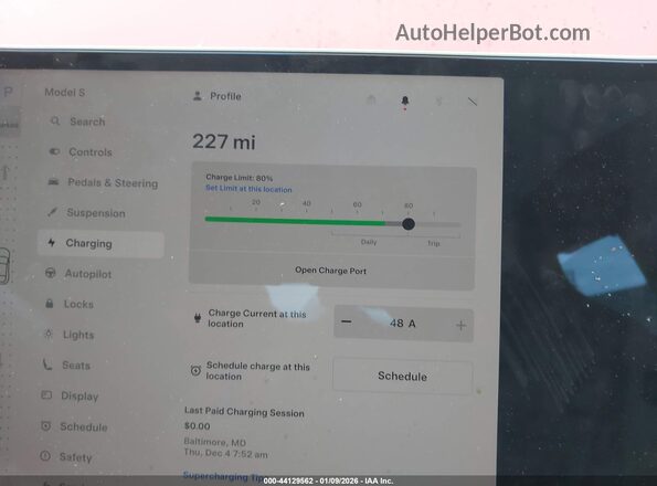 5YJSA1E69SF547975 2025 TESLA MODEL S Red 