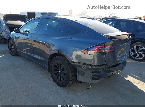 5YJXCBE26GF019658 2016 TESLA MODEL X Серый Задняя левая четверть