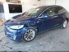 2020 Tesla Model X Long Range Dual Motor All-wheel Drive/long Range Plus Dual Motor All-wheel Drive Blue vin: 5YJXCBE28LF231083