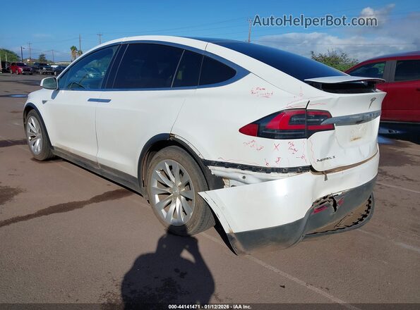 5YJXCBE2XGF008775 2016 TESLA MODEL X Белый Задняя левая четверть