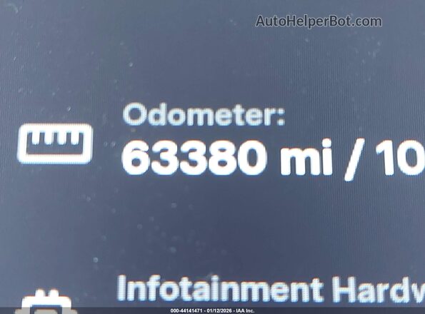 5YJXCBE2XGF008775 2016 TESLA MODEL X Белый 