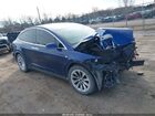 2021 Tesla Model X Long Range Dual Motor All-wheel Drive/long Range Plus Dual Motor All-wheel Drive Blue vin: 5YJXCDE29MF321680