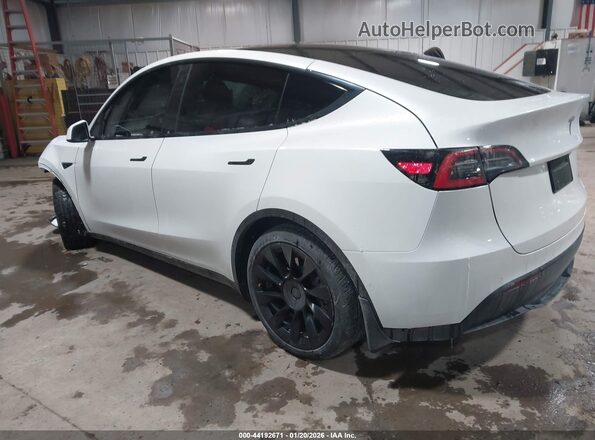5YJYGAEEXMF186940 2021 TESLA MODEL Y White Задня ліва чверть