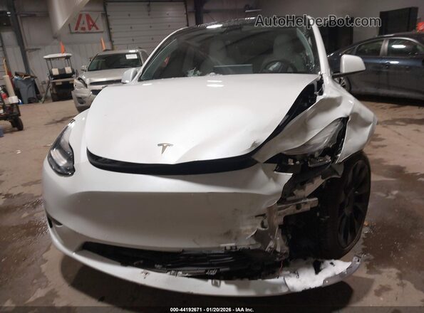 5YJYGAEEXMF186940 2021 TESLA MODEL Y White Вид спереду