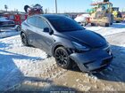 2021 Tesla Model Y Long Range Dual Motor All-wheel Drive Gray vin: 5YJYGDEE1MF070396