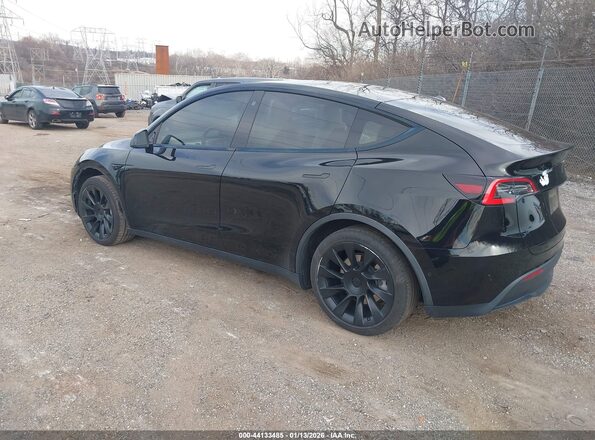 5YJYGDEE2MF078989 2021 TESLA MODEL Y Black უკანა მარცხენა
