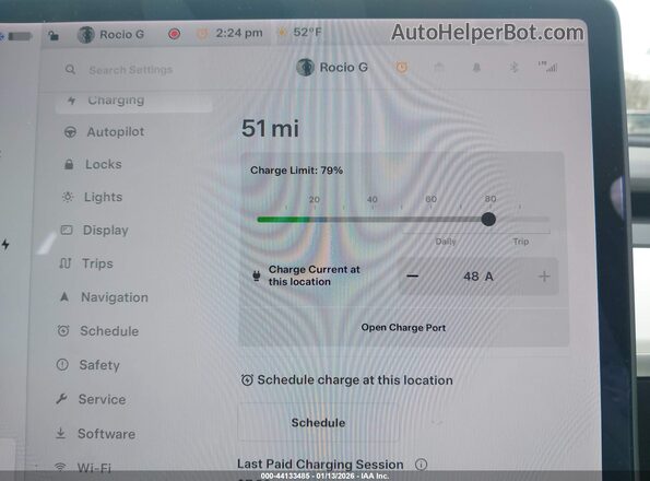 5YJYGDEE2MF078989 2021 TESLA MODEL Y Black 