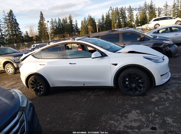 5YJYGDEE7MF207129 2021 TESLA MODEL Y White Вид щитка приладів