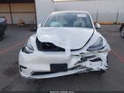 2021 Tesla Model Y Long Range Dual Motor All-wheel Drive White vin: 5YJYGDEE8MF140248