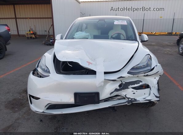 5YJYGDEE8MF140248 2021 TESLA MODEL Y White Вид спереду