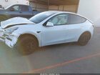 2021 Tesla Model Y Long Range Dual Motor All-wheel Drive White vin: 5YJYGDEE8MF140248