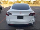 2021 Tesla Model Y Long Range Dual Motor All-wheel Drive White vin: 5YJYGDEE8MF140248