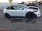 2021 Tesla Model Y Long Range Dual Motor All-wheel Drive White vin: 5YJYGDEE8MF140248