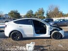 2021 Tesla Model Y Long Range Dual Motor All-wheel Drive White vin: 5YJYGDEE9MF239399