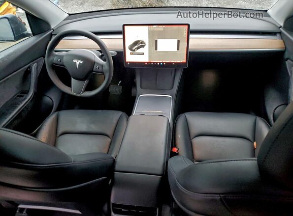 5YJYGDEE9MF241329 2021 TESLA MODEL Charcoal Widok deski rozdzielczej