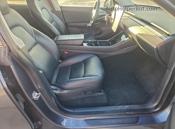 5YJYGDEF7LF002370 2020 TESLA MODEL Серый Вид салона спереди