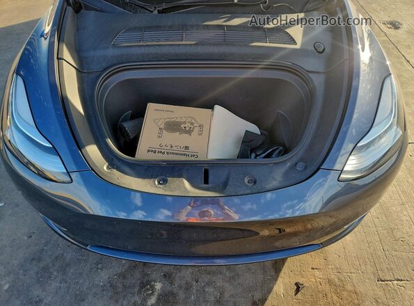 5YJYGDEF7LF002370 2020 TESLA MODEL Серый Вид задней части салона