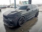 2022 Bmw X6 M Серый vin: 5YMCY0C05N9L68508