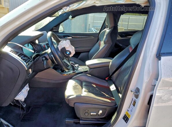 5YMUJ0C07L9B72241 2020 BMW X4 Белый Вид салона спереди