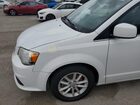 2018 Dodge Grand Caravan Sxt Белый vin: 2C4RDGCGXJR215714