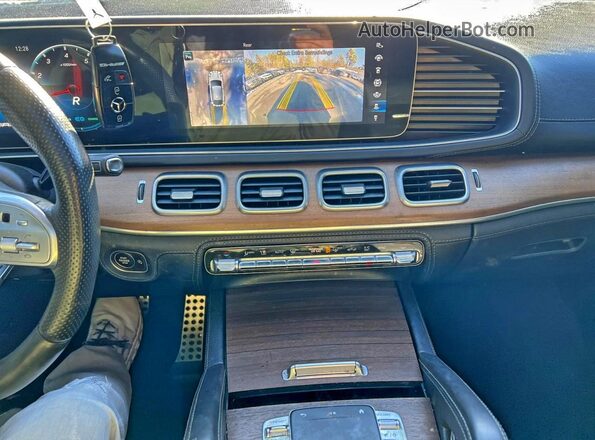 4JGFD6BB7MA354559 2021 MERCEDES-BENZ GLE-CLASS Серый Вид задней части салона